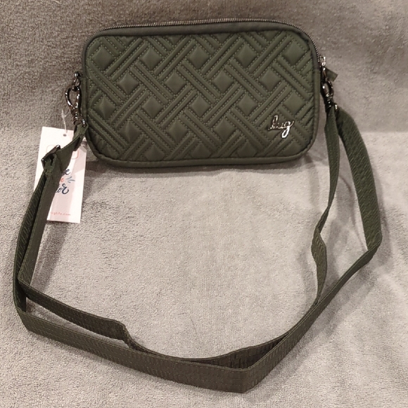 Lug Coupe XL Convertible Crossbody Bag - Olive Green - NWT - Picture 5 of 13